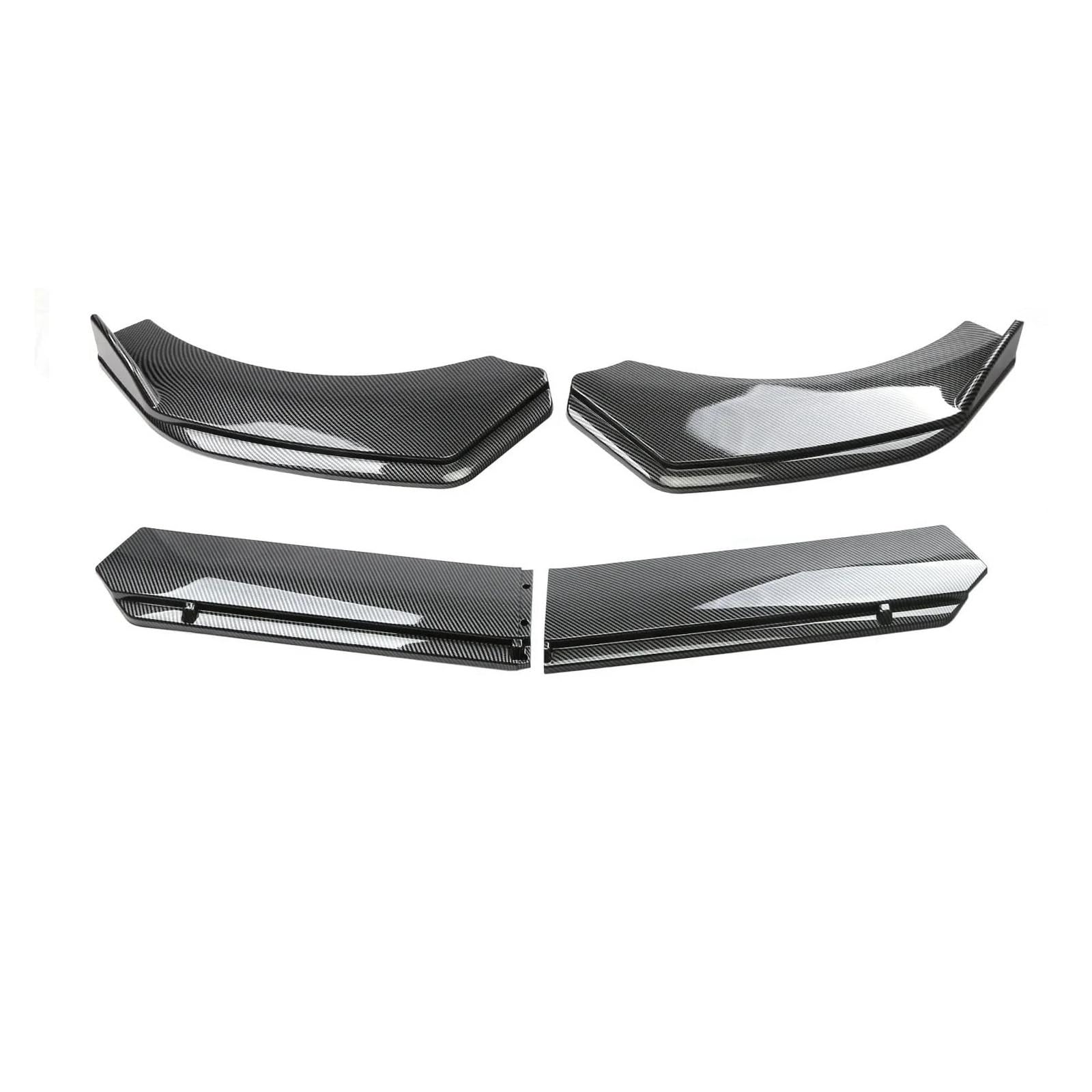 Frontstoßstange Spoiler Für Alfa Für Romeo Für Giulia 2000-21 Auto Frontstoßstange Kinnlippe Spoiler Body Kits Splitter Rock Diffusor Schutzabdeckungen Auto Frontlippe Spoiler(Carbon Fiber) von OJTEMHBH