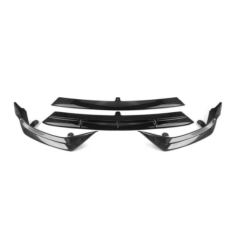 Frontstoßstange Spoiler Für Benz Für C Klasse W206 Sport 2022-2023 C300 Glanz Schwarz Front Stoßstange Spoiler Lip Blade + Untere Seite Splitter Abdeckung Auto Frontlippe Spoiler(Grau) von OJTEMHBH