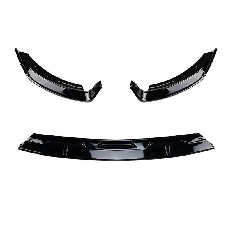 Frontstoßstange Spoiler Für Benz Für GLE Klasse W167 C167 GLE350 GLE450 GLE53 Für AMG Front Stoßstange Splitter Lip Spoiler Diffusor Schutz Körper Kit Abdeckung Auto Frontlippe Spoiler(Glossy Black) von OJTEMHBH