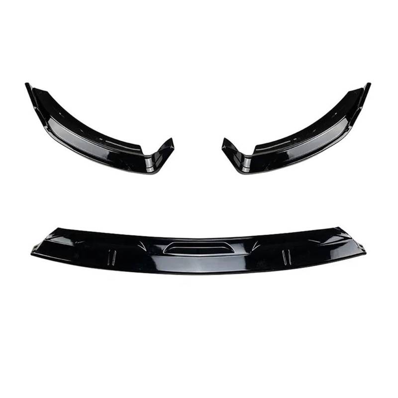 Frontstoßstange Spoiler Für Benz Für GLE W167 C167 GLE350 GLE450 GLE53 Für AMG 2020+ Frontspoilerlippe Seitlicher Unterer Splitter Body Kit Auto Frontlippe Spoiler(Glossy Black) von OJTEMHBH