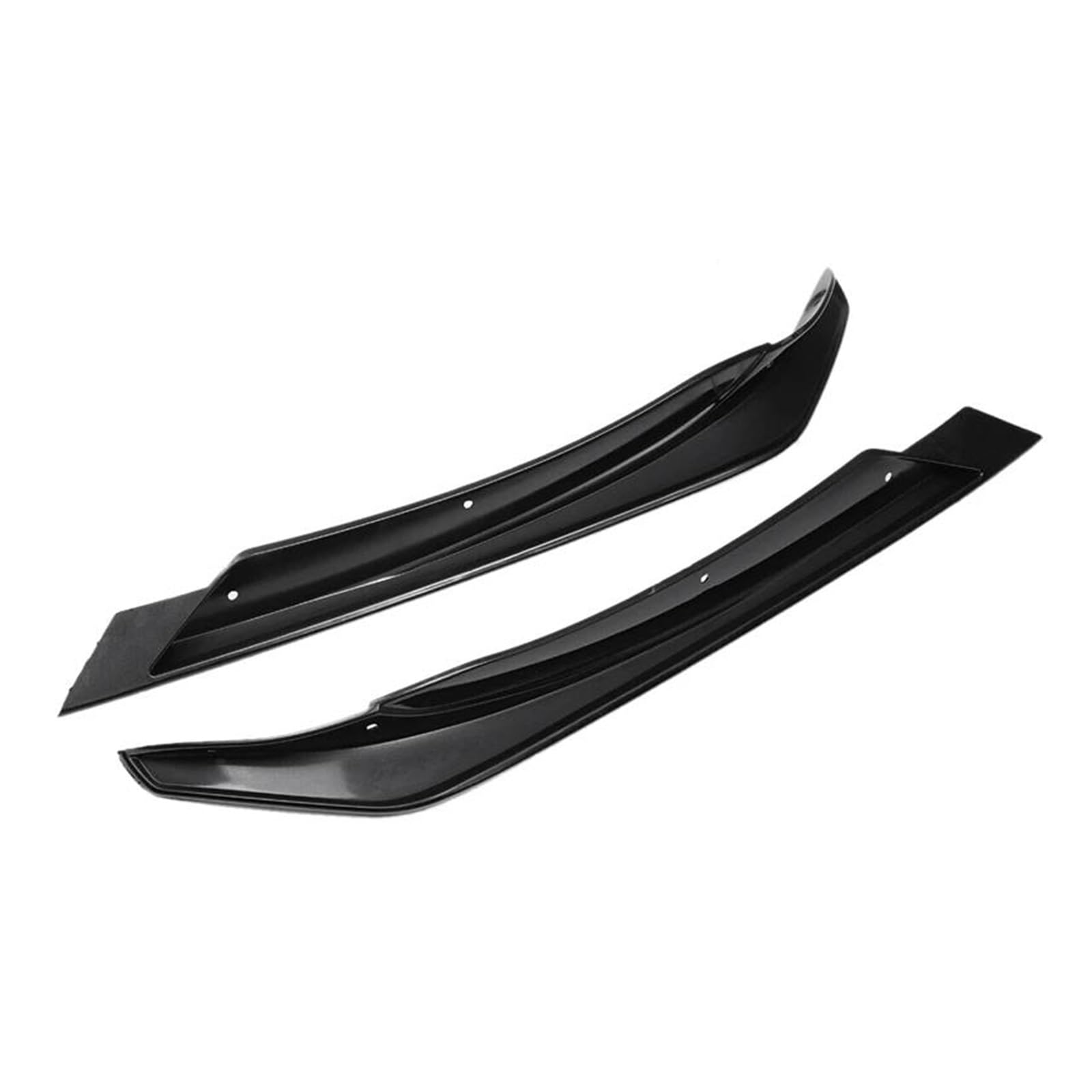 Frontstoßstange Spoiler Für Benz Für W176 A-Klasse A180 A200 A220 A250 Für AMG A45 2016 2017 2018 Front Lower Bumper Side Splitter Spoiler Canard Auto Frontlippe Spoiler von OJTEMHBH