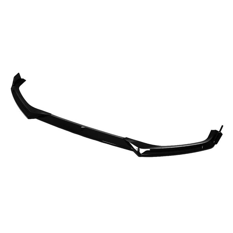 Frontstoßstange Spoiler Für Kia Für EV6 GT GT-line 2020 2021 2022 2023 Frontlippe Frontstoßstange Splitter Carbon Fiber Look Auto Außenzubehör 3STK Auto Frontlippe Spoiler(Type B Black) von OJTEMHBH