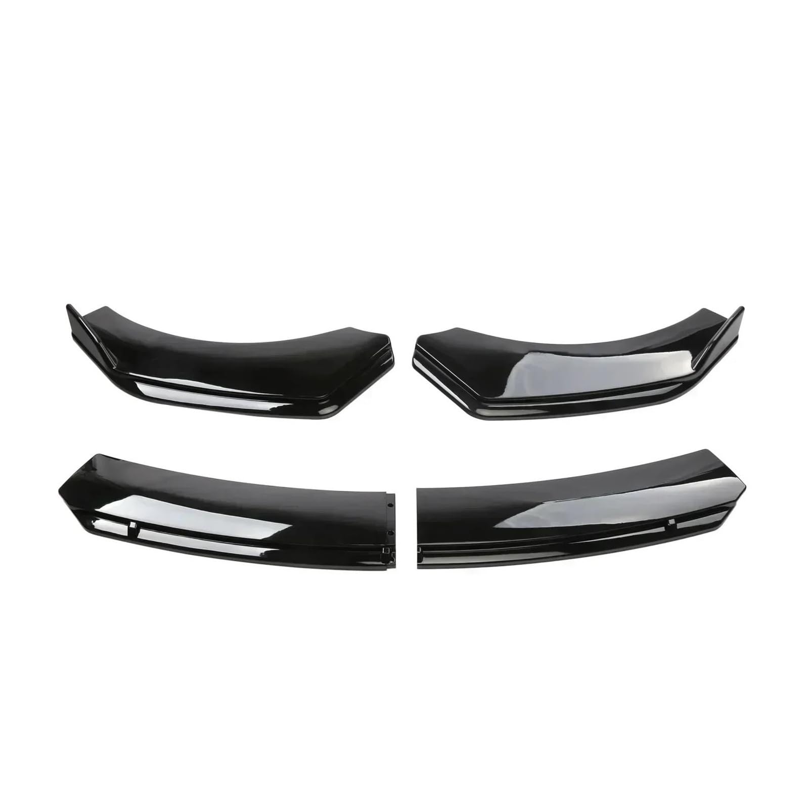 Frontstoßstange Spoiler Für Panamera 2012-2022 Auto Vorderen Stoßfänger Lippe Kinn Spoiler Splitter Diffusor Körper Kits Trim Air Dam Protector Schwarz Auto Frontlippe Spoiler(Gloss Black) von OJTEMHBH