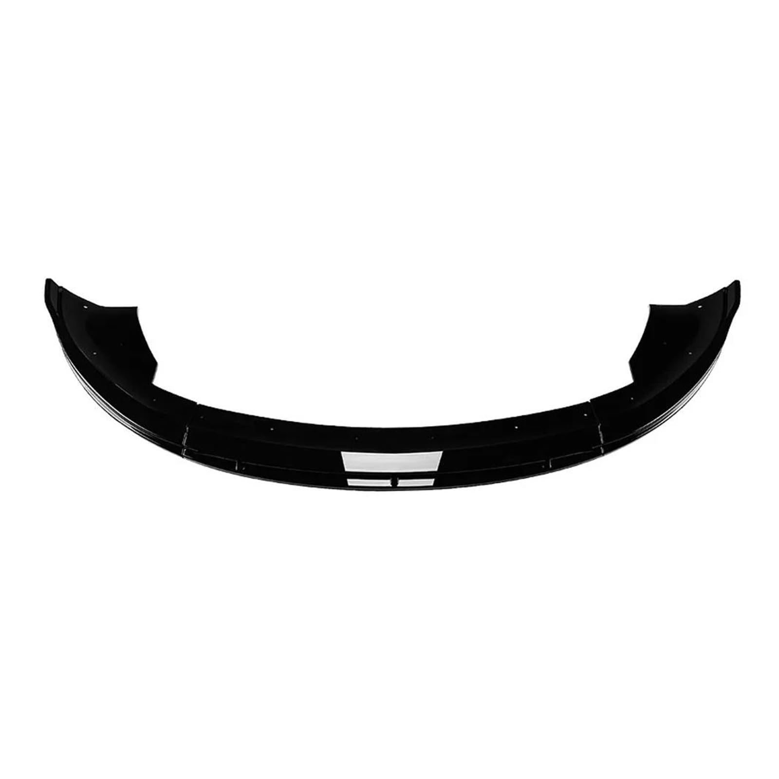 Frontstoßstange Spoiler Für Tesla Für Modell 3 2024 + 3 Bühne Front Bumper Spoiler Splitter Lip Kit Auto Frontlippe Spoiler(Glossy Black) von OJTEMHBH