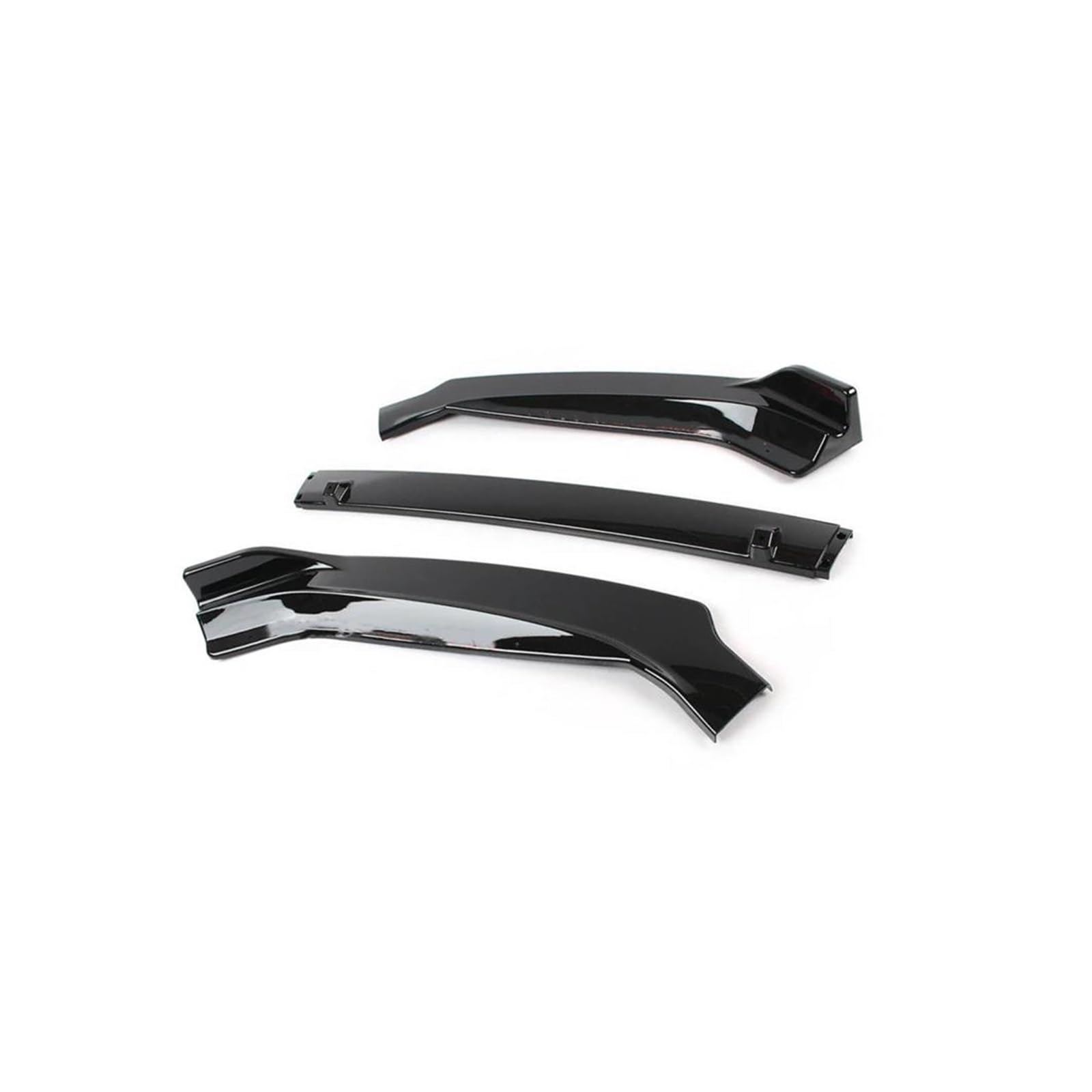 Frontstoßstange Spoiler Für VW Für Golf 7,5 Für Golf7,5 2014 5015 2016 2017 Unteres Bodykit Schwarz Glänzend Splitter Kinnklinge Frontspoilerlippe Auto Frontlippe Spoiler(Glossy Black) von OJTEMHBH