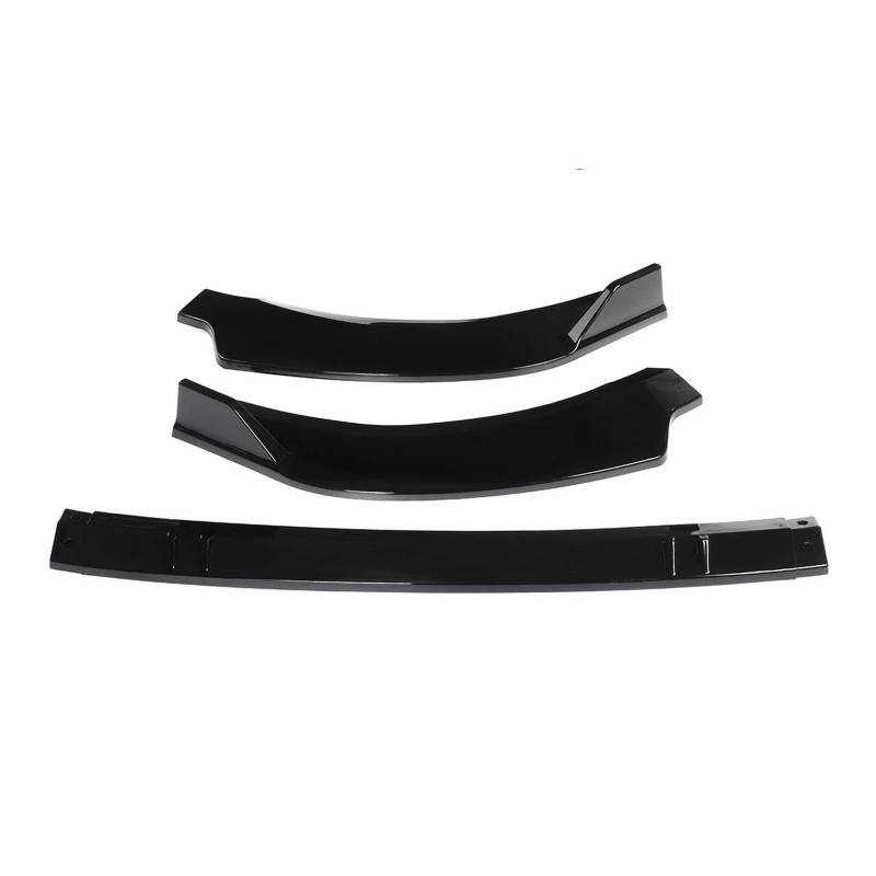 Frontstoßstange Spoiler Für VW Für Golf MK8 Für Line 2020-2021 Glänzend Schwarz Front Stoßstange Lip Spoiler Splitter Abdeckung Trim Body Kit 3PCS Auto Frontlippe Spoiler von OJTEMHBH