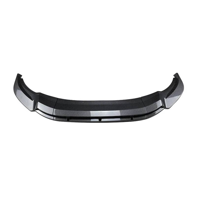 Frontstoßstange Spoiler Für VW Für Tiguan Für Rleitung 2021 + 3 Bühne Frontschürze Lip Spoiler Seite Unteren Splitter Körper Kit Auto Frontlippe Spoiler(Carbon Fiber) von OJTEMHBH