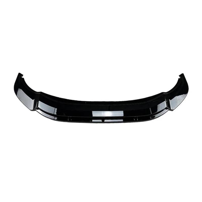 Frontstoßstange Spoiler Für VW Für Tiguan Für Rleitung 2021 + 3 Bühne Frontschürze Lip Spoiler Seite Unteren Splitter Körper Kit Auto Frontlippe Spoiler(Glossy Black) von OJTEMHBH