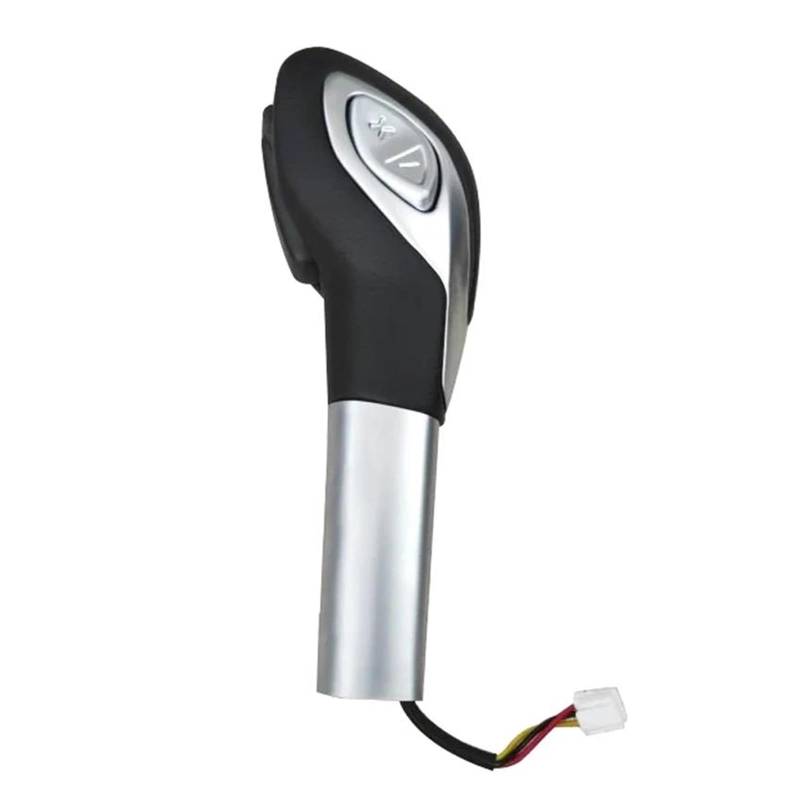 Gear Schaltknauf Für Ford Für Fiesta 2013 2014 2015 Chrome Transit Auto Schaltknauf Kopf Silber Hebel Shifter Auto Zubehör Getriebe Stick Schaltknauf Schalthebel Griff(Silber) von OJTEMHBH