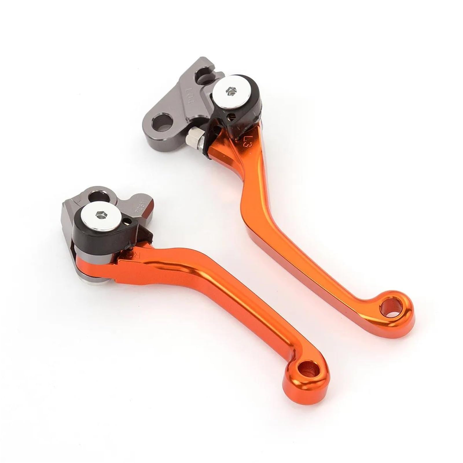 Motorrad Bremshebel Für TTR 230 TTR230 2003-2024 CNC Pivot Dirt Bike Bremskupplungshebel Motorrad Kupplungsbremshebel(Orange) von OJTEMHBH