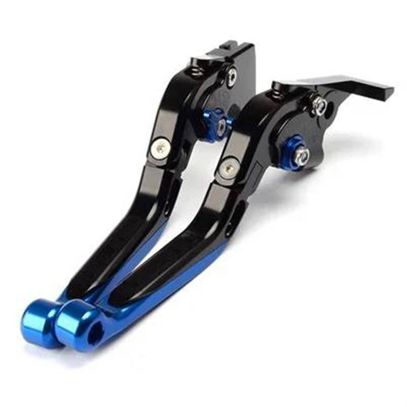 Motorrad Bremshebel Lenker Für Für Svartpilen 401 Für VITPILEN 401 2018-2022 Motorrad Einstellbare Bremskupplungshebel Klappgriffhebel Zubehör Kupplungshebel Bremsgriff(Black Blue) von OJTEMHBH