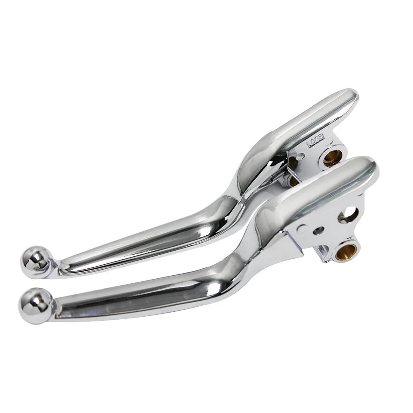 Motorrad Bremshebel Lenker Für Softail Breakout Fat Boy/Deluxe/Heritage Für Classic FLS Slim Für Street Bob 2015-2021 Motorradbremskupplungshebel Kupplungshebel Bremsgriff(Silver Plating) von OJTEMHBH