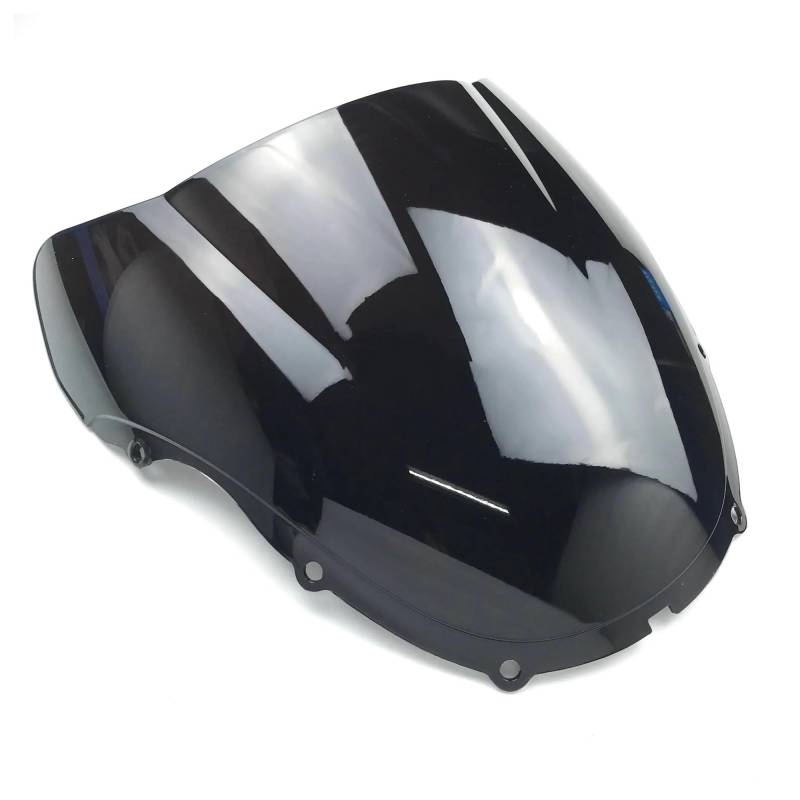 Motorrad Windschutzscheibe Für CBR 600 RR Für CBR600 Für CBR 600 1999 2000 F4 Motorrad Double Bubble Windschutzscheibe Windschutz Windabweiser Motorrad(Schwarz) von OJTEMHBH