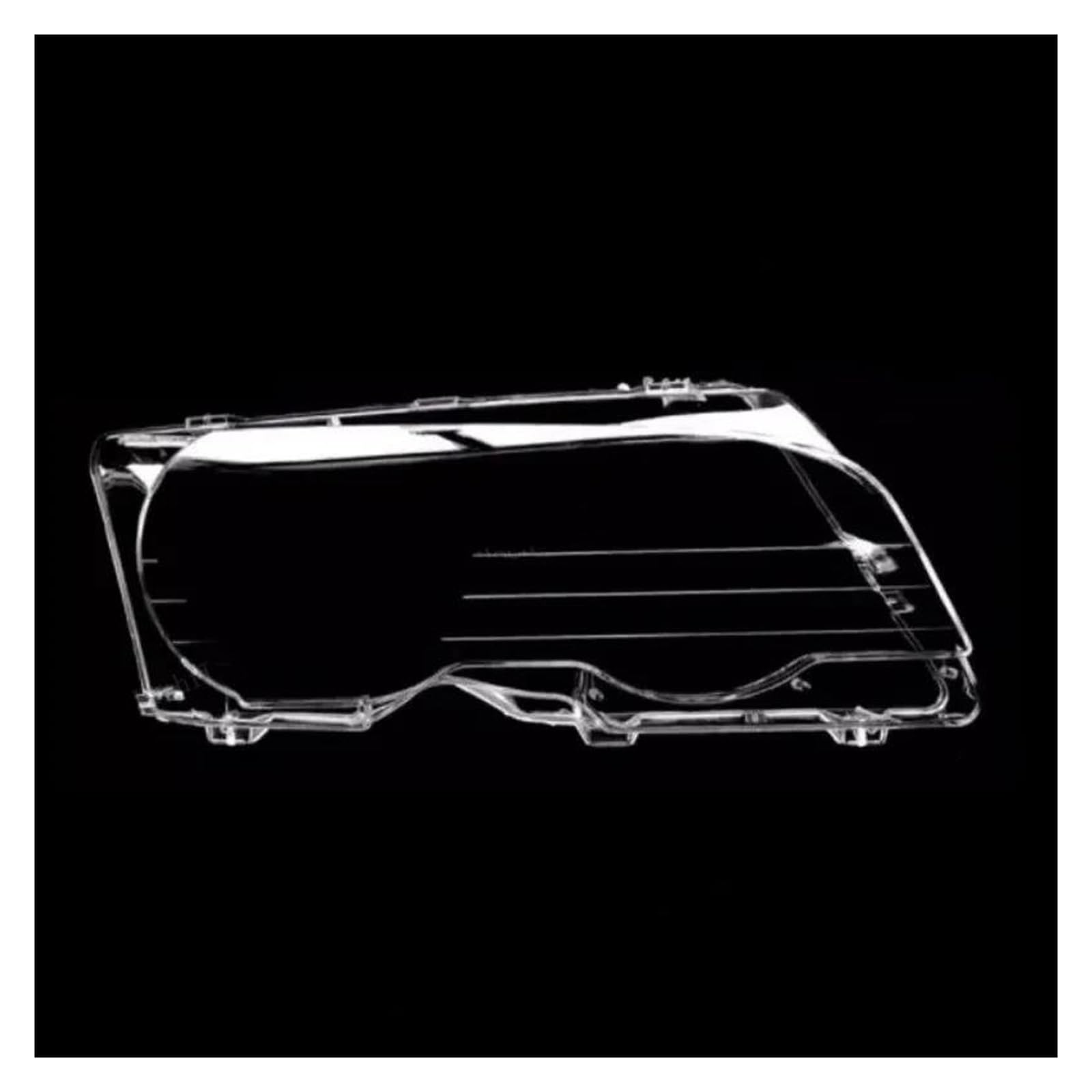 Scheinwerferglas Für E46 Coupe Für Cabrio Vor-facelift 1999-2003 Für M3 2000-2006 Auto Front Scheinwerfer Objektiv Shell Abdeckung Scheinwerfer Streuscheibe(Right) von OJTEMHBH