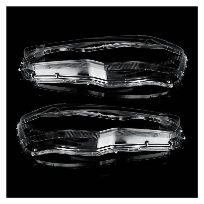 Scheinwerferglas Für Mitsubishi Lancer Ex 2008-2016 Auto Front Scheinwerfer Scheinwerfer Objektiv Abdeckung Transparent Lampenschirm Scheinwerfer Shell Scheinwerfer Streuscheibe(Pair) von OJTEMHBH