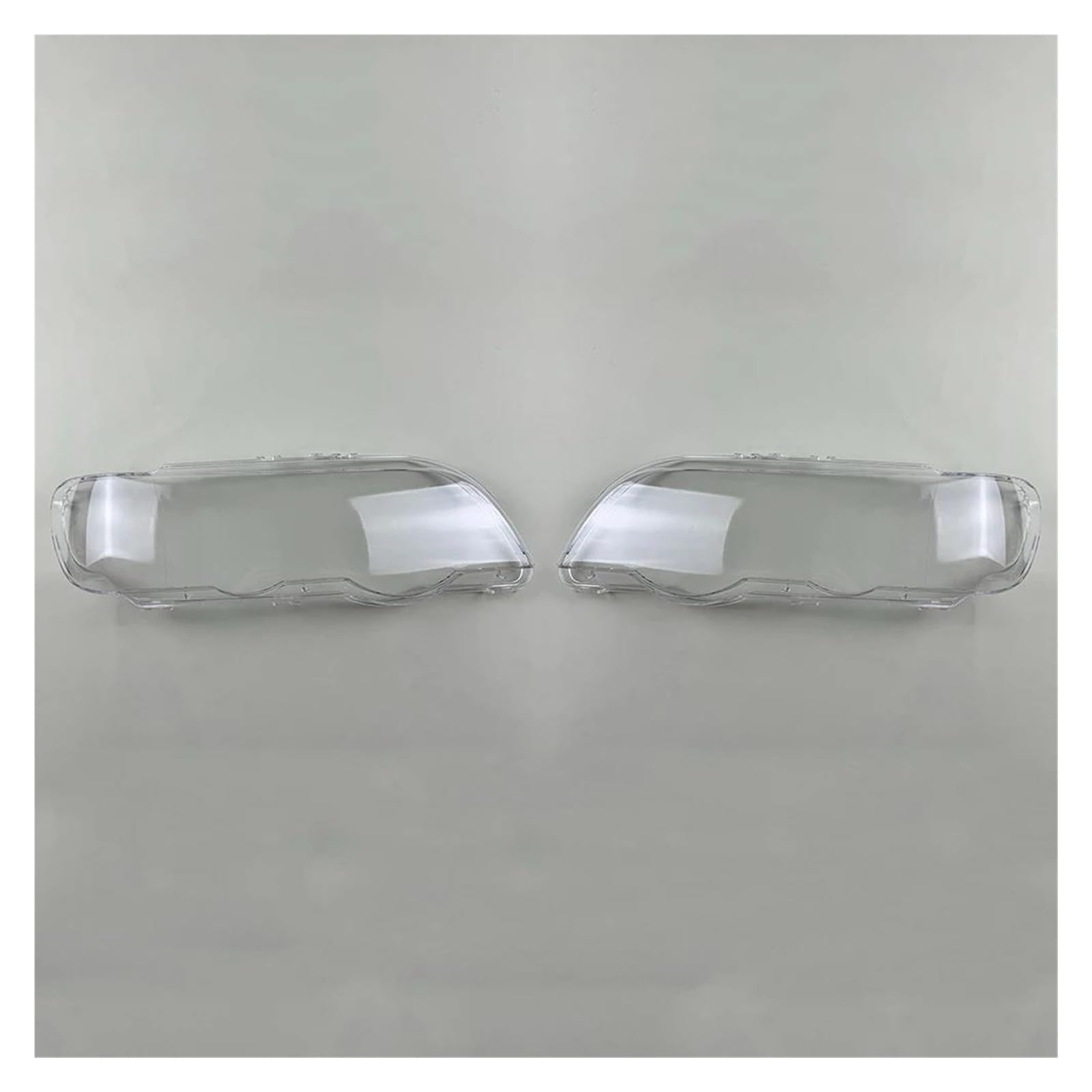 Scheinwerferglas Für X5 E53 2000-2003 Auto Scheinwerfer Fall Shell Licht Lampe Scheinwerfer Objektiv Abdeckung Scheinwerfer Transparent Lampenschirm Scheinwerfer Streuscheibe(Left and right) von OJTEMHBH