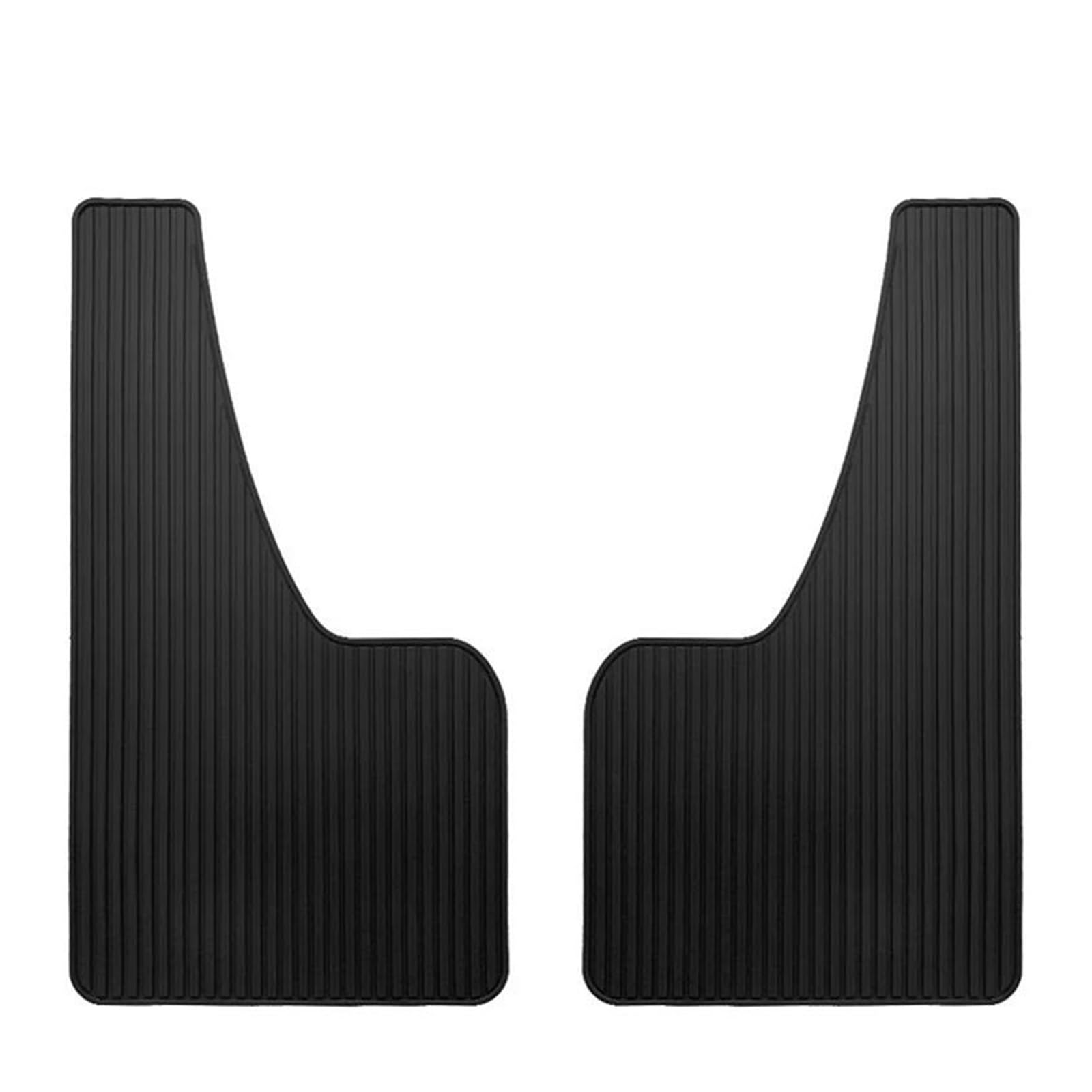 Schmutzfänger Für Auto SUV Off-Road Truck Universal Auto Kotflügel Vorne Hinten Räder Schmutzfänger PP Splash Fender Guards Kotflügel(2pcs Large Black) von OJTEMHBH