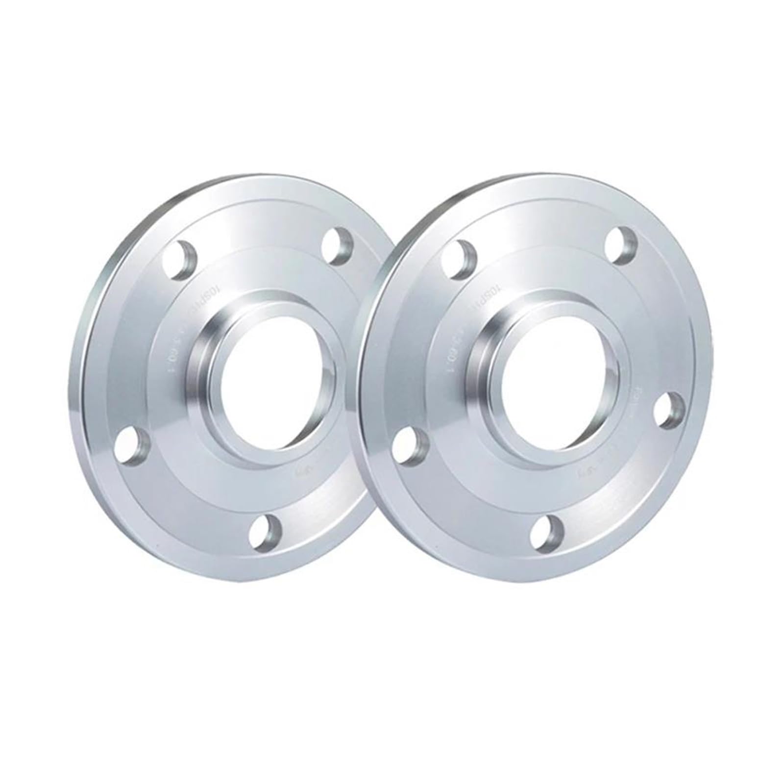 Spürverbreiterungsatz 2 STÜCKE Radadapter Abstandhalter Für Benz Spurverbreiterungen 5x112 CB 66,6mm Felgenverbreiterung Aus Geschmiedetem Aluminium Distanzscheibe Räder(15mm Silver) von OJTEMHBH