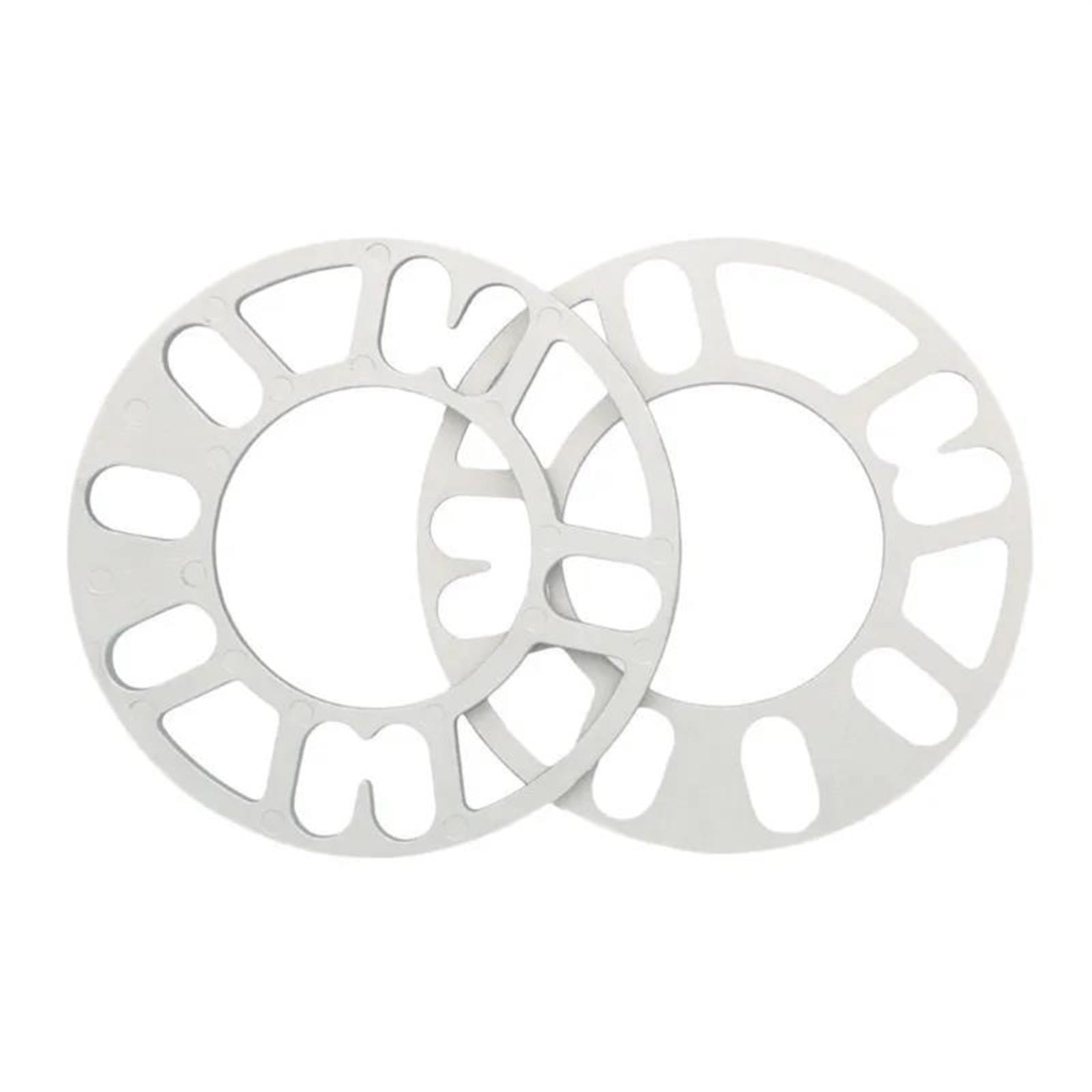 Spürverbreiterungsatz 2 STÜCKE Universal Legierung Aluminium 3mm 5mm 8mm 10mm Auto Rad Spacer Distanzscheiben Platte Stud Für 4x100 4x114,3 5x100 5x108 5x114,3 5x120 Distanzscheibe Räder(3mm) von OJTEMHBH