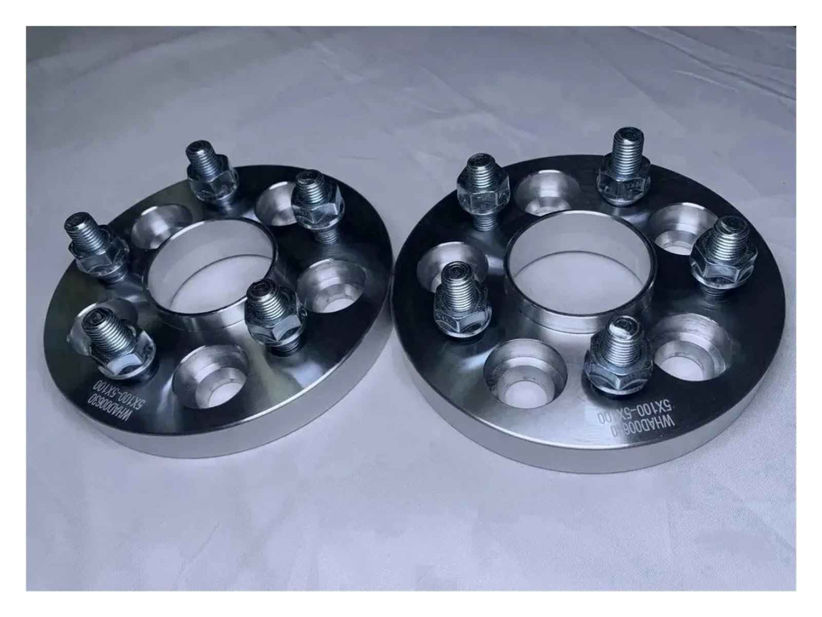 Spürverbreiterungsatz 2 Stücke 20mm Rad Adapter Distanzstücke PCD 5x114,3 Hub Centric 66,1mm Radbolzen M12x1,25 Distanzscheibe Räder von OJTEMHBH