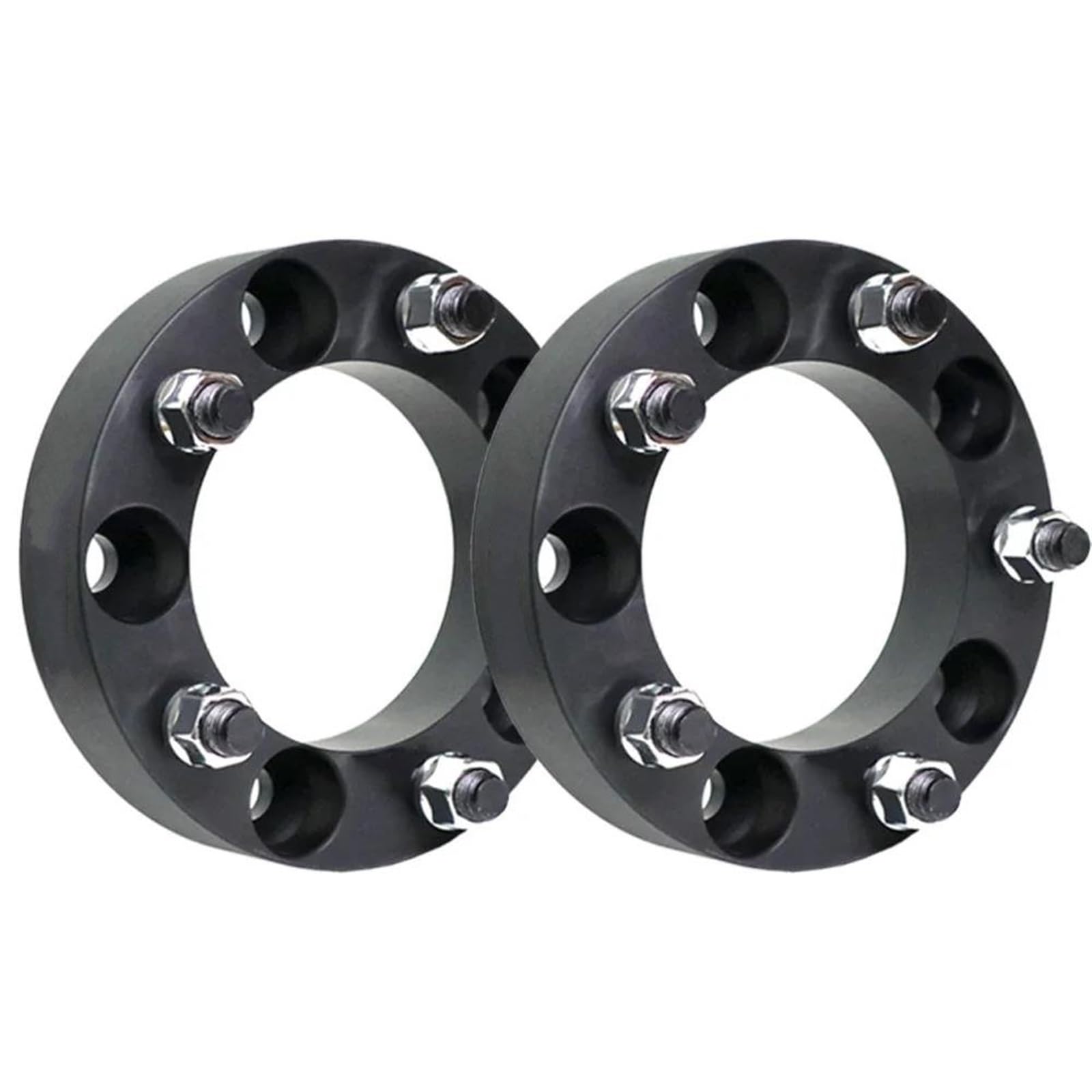 Spürverbreiterungsatz 2 Stücke PCD 5x139,7 CB 108mm Aluminiumlegierung Hubcentric Rad Spacer Adapter Für Suzuki Für Jimny Für Sierra Distanzscheibe Räder(2PCS Black 25mm) von OJTEMHBH