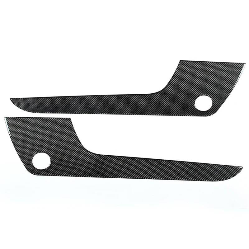 Verkleidung der Konsolenverkleidung Für Chevrolet Für Corvette C6 2005-2013 Autotürschutz Aus Weicher Kohlefaser, Anti-Kick-Schutzverkleidung, Verkleidung, Autozubehör Panel Dekoration Trim(Carbon fib von OJTEMHBH