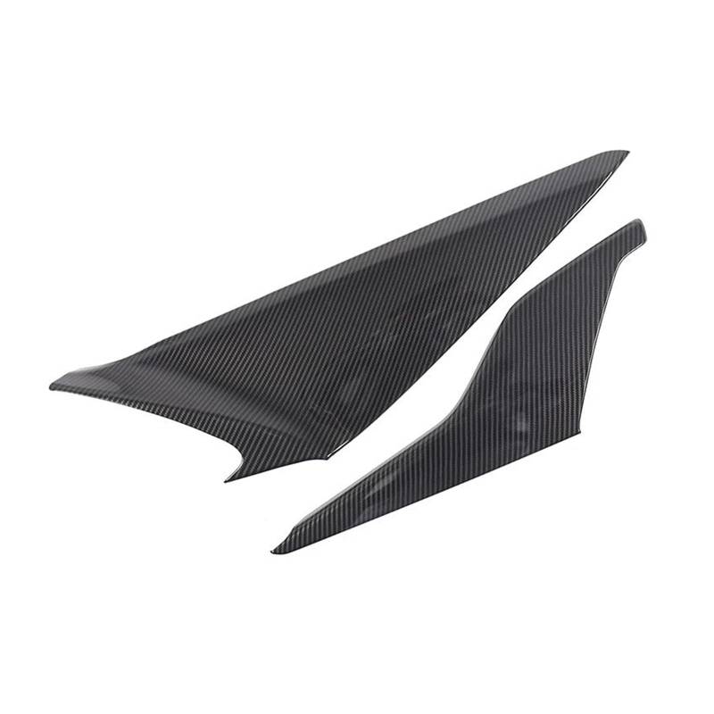 Verkleidung der Konsolenverkleidung Für Chevrolet Für Corvette C8 Stingray Z51 Z06 2020-2023 Auto Center Console Co-Pilot Seitenverkleidung Verkleidung ABS Carbon Fiber/Rot Panel Dekoration Trim(Carbo von OJTEMHBH