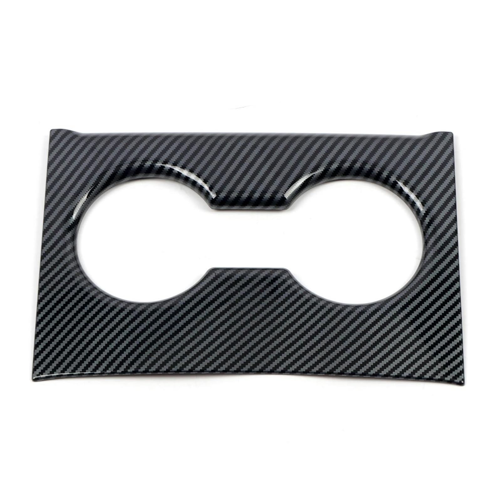 Verkleidung der Konsolenverkleidung Für Chevrolet Für Suburban 2021 2022 2023 ABS Carbon Fiber Style Front Wasserbecherhalter Panel Dekor Abdeckung Trim Panel Dekoration Trim von OJTEMHBH