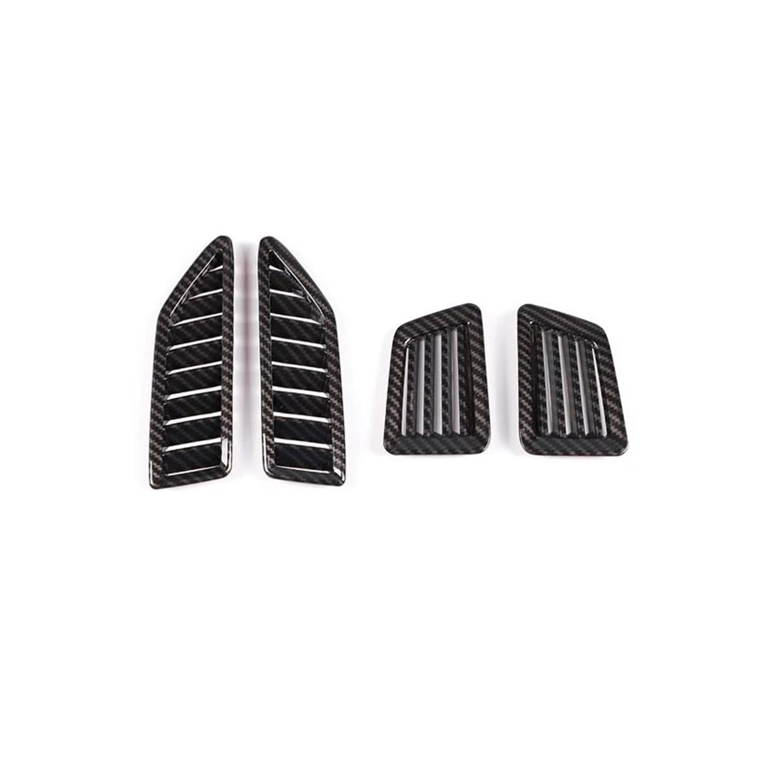 Verkleidung der Konsolenverkleidung Für Ford Für Ranger 2015-2021 ABS Carbon Fiber Car Center Console Dashboard Air Outlet Rahmen Dekorative Aufkleber Auto Zubehör Panel Dekoration Trim von OJTEMHBH