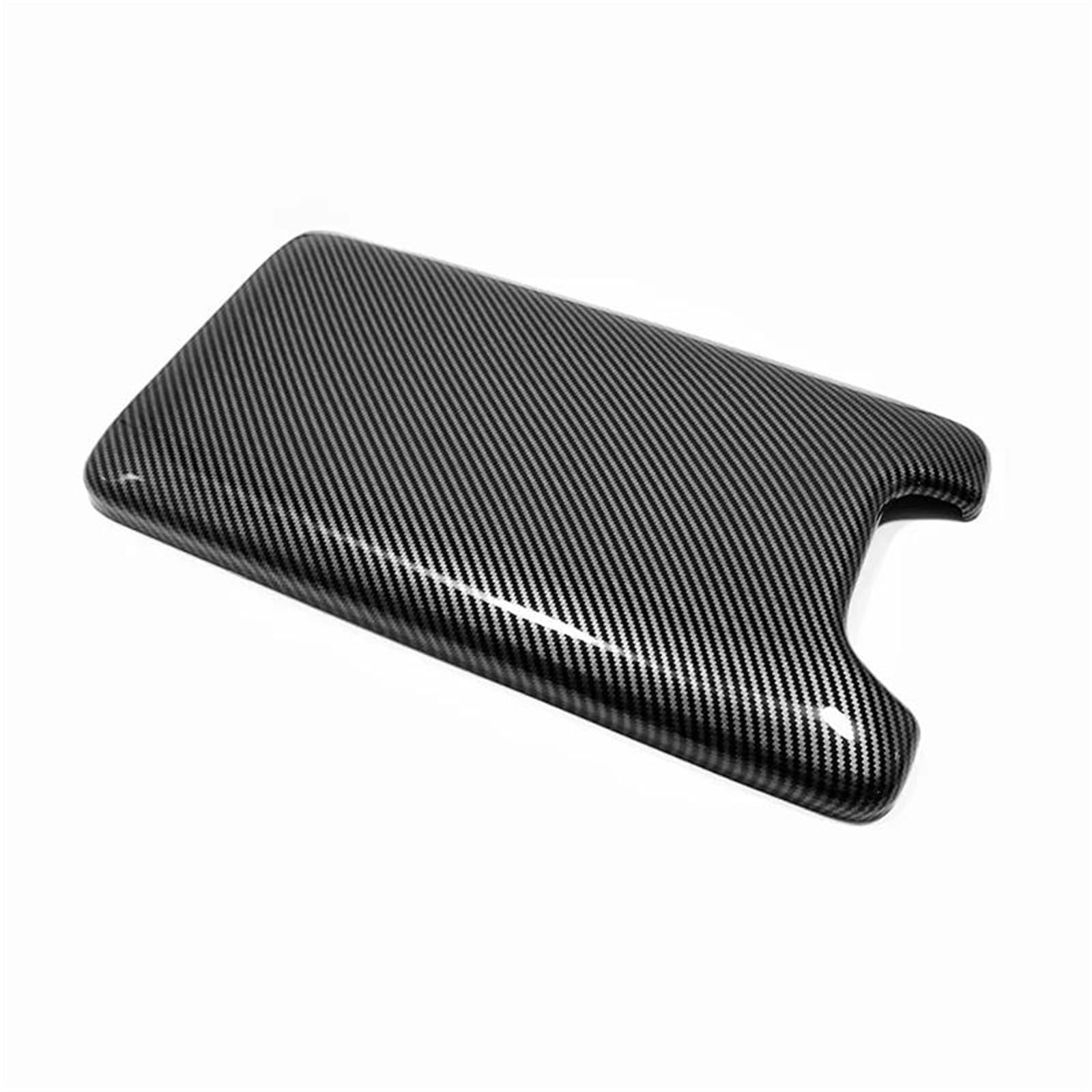 Verkleidung der Konsolenverkleidung Für Toyota Für BZ4X EA10 2022 2023 ABS Carbon Fiber Konsole Armlehne Box Panel Dekorative Abdeckung Trim Innen Auto Zubehör Panel Dekoration Trim(ABS Carbon Fiber) von OJTEMHBH