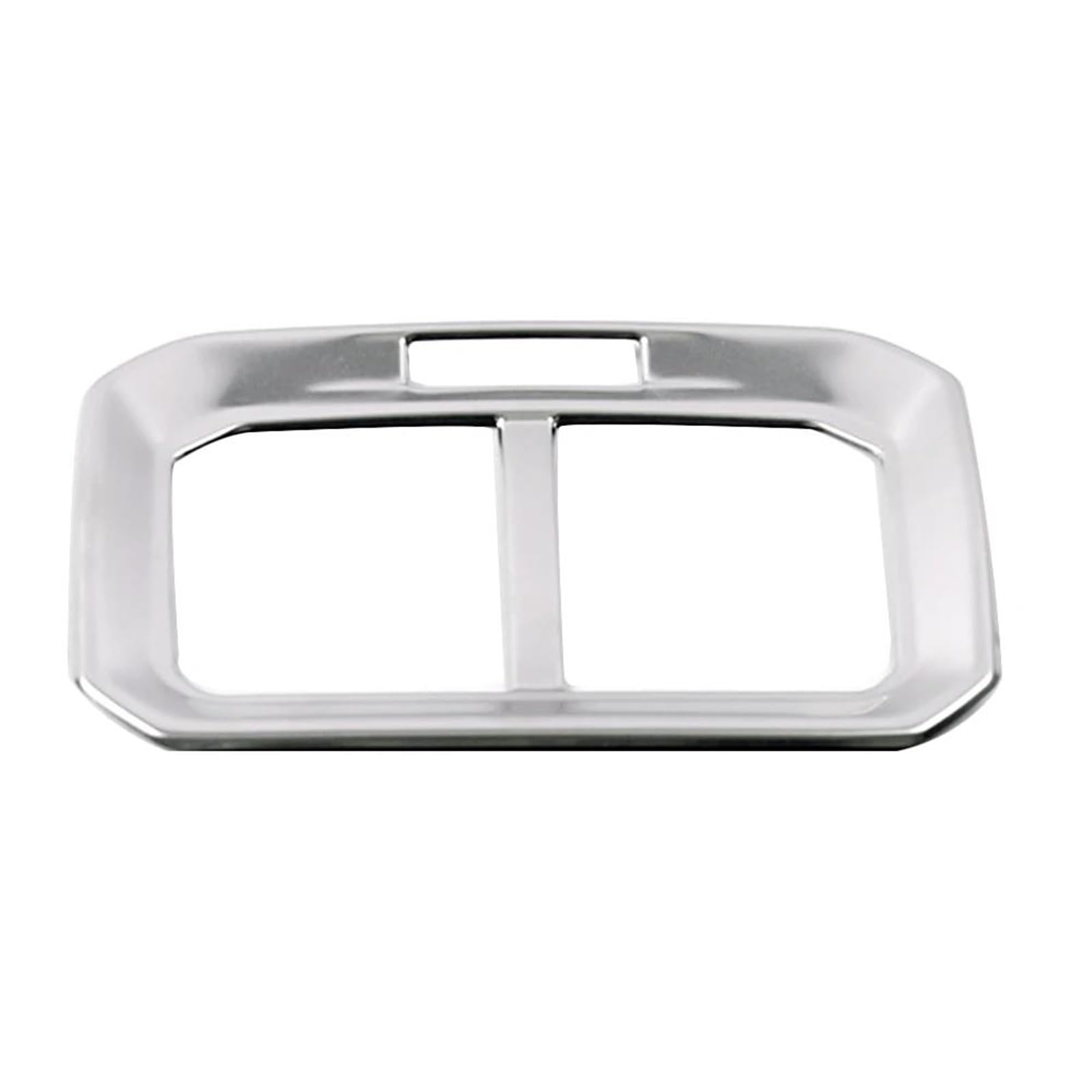 Verkleidung der Konsolenverkleidung Für VW Für Tiguan MK2 2017 2018 2019 Mittelkonsole Armlehne Klimaanlage AC Outlet Vent Panel Abdeckung Trim Edelstahl Panel Dekoration Trim(Silber) von OJTEMHBH