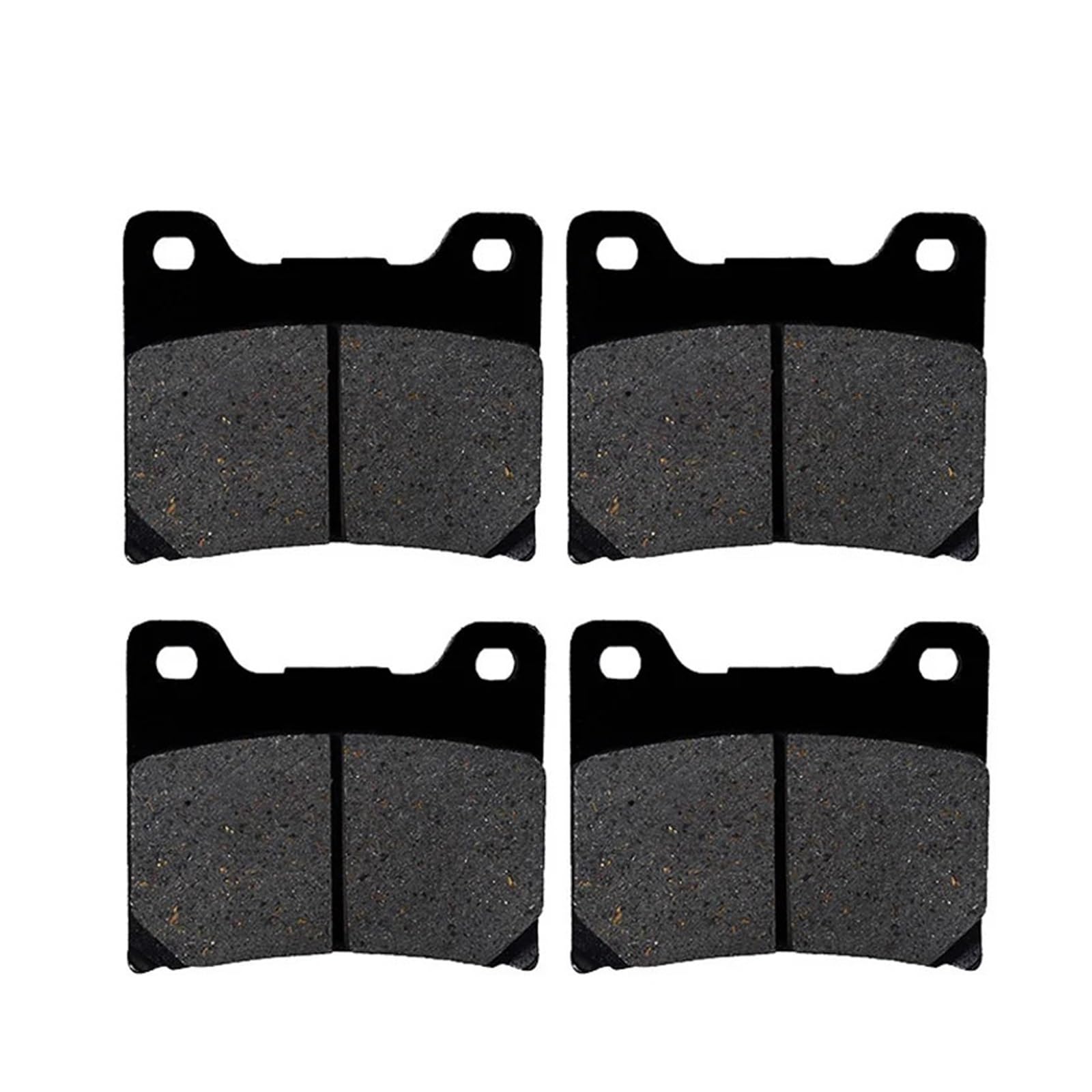 2 Paar -Motorradbremsbeläge for FZX 750 FZX750 1987 Schwarzbremsscheibenpads von OKEOLWTJ