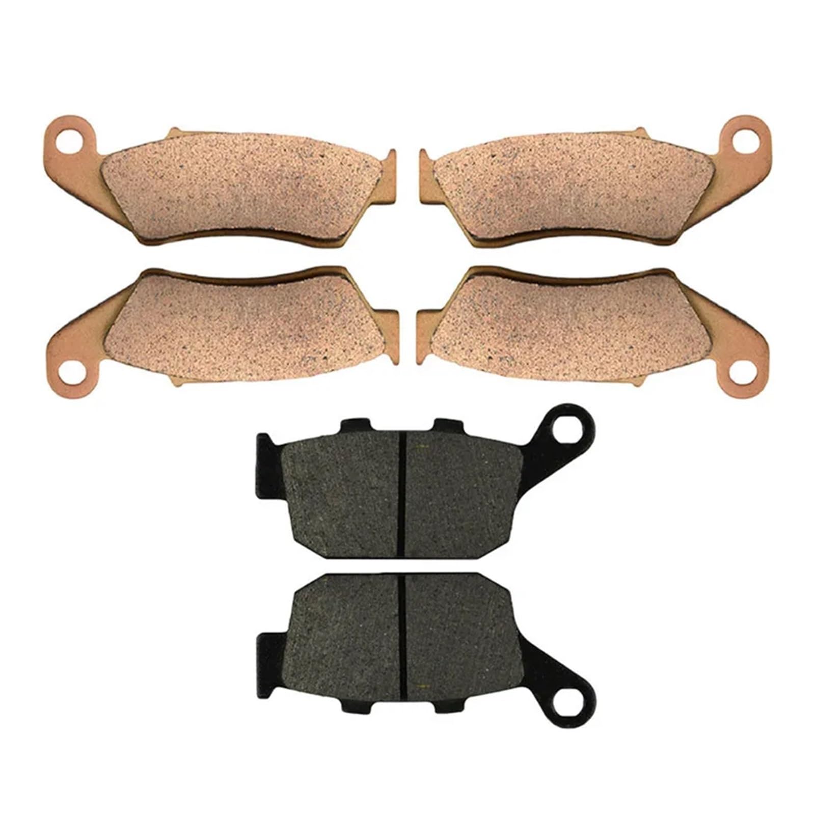 Motorrad-Brems- und Hinterbremsbeläge for XL600 XL 600 VV/VW/VX Transalp 1997-1999 von OKEOLWTJ