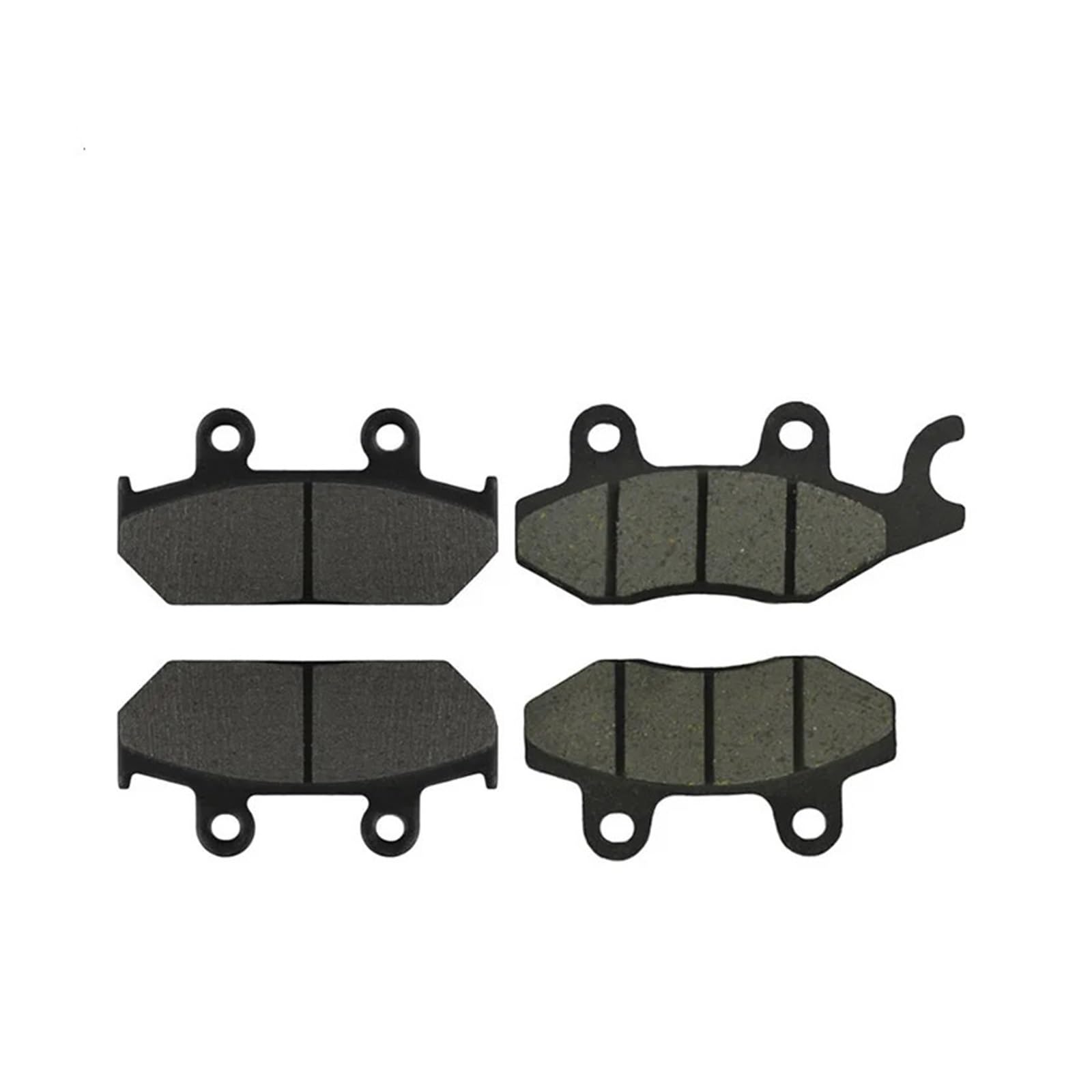 Motorrad vorne und hintere Bremsbeläge for 500 1996-2000/600 1996-1999 Schwarzbremsscheibenpads von OKEOLWTJ