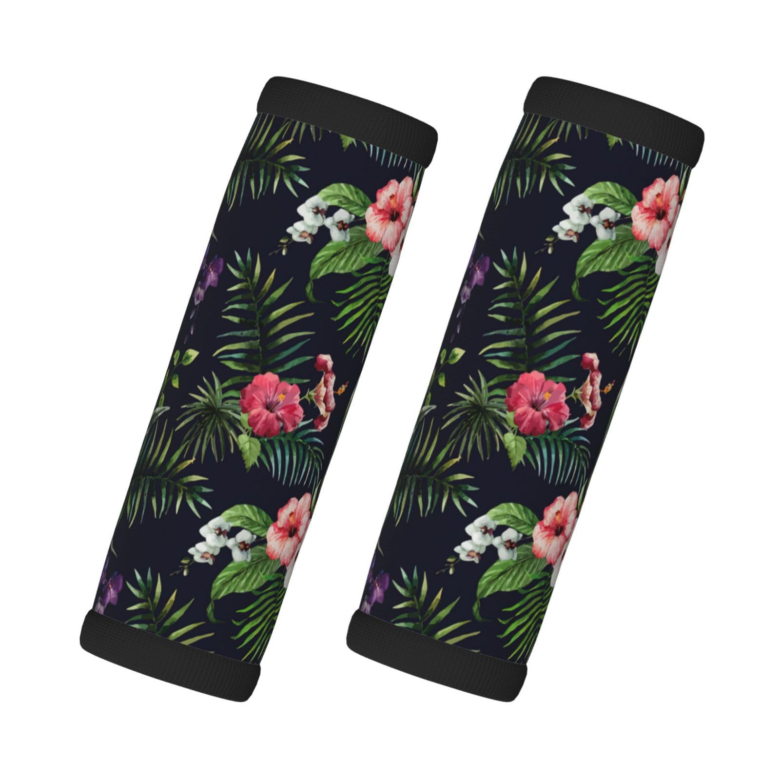 Florals Gepäckgriffbandagen aus weichem Neopren, abnehmbare Gepäckkennzeichnung für Gepäck von OKFSTY