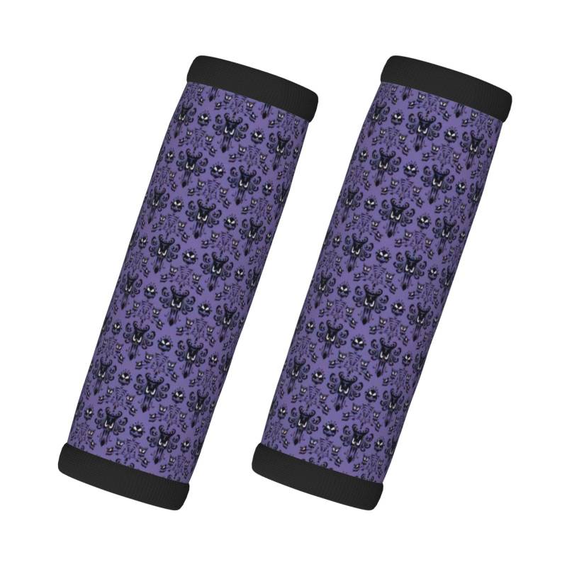 Haunted Mansion Gepäckgriffbandage, weiche Neopren-Griffabdeckung, abnehmbare Gepäckkennzeichnung für Gepäck von OKFSTY