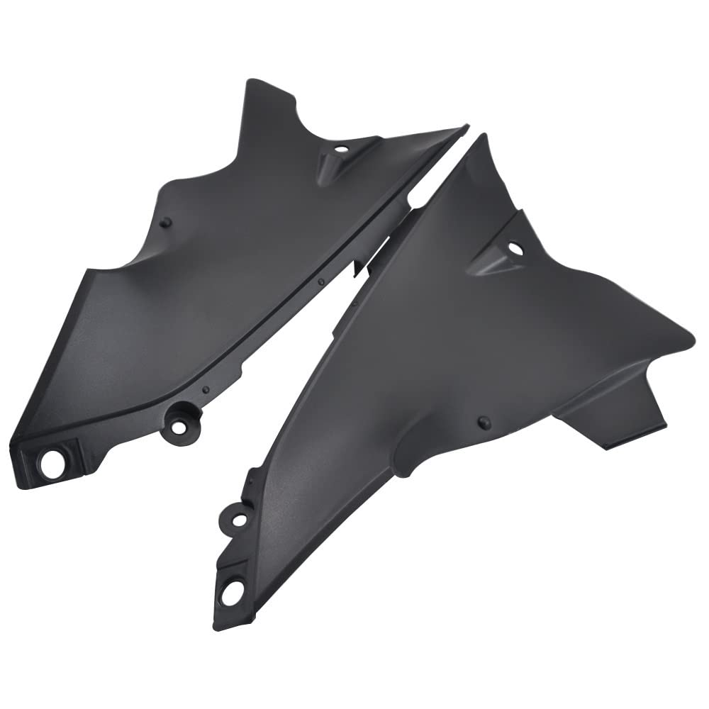 Motorradverkleidung Motorrad Abs Schwarzluftrohrkanalverkleidungsabzugsabdeckungsschutzschutz for Yamaha YZF R1 YZF-R1 04-06 Motorradzubehör von OKJSRPW