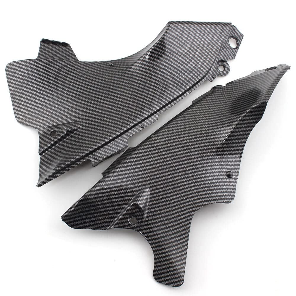 Motorradverkleidung Motorrad Kohlefaserfarbe Luftrohrkanalabdeckungsabzugsabdeckung for Yamaha YZF R1 YZF-R1 2004 2005 2006 Motorradzubehör von OKJSRPW