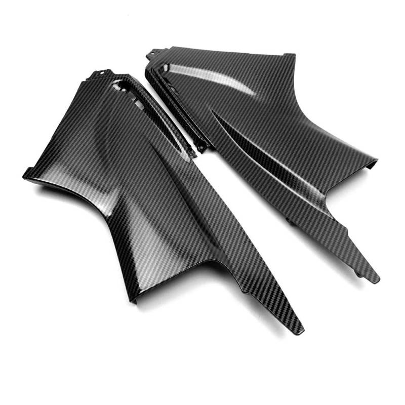 Motorradverkleidung Motorrad-Luft-Staubabdeckung Verkleidungs-Self-Partie Für Yamaha YZFR6 YZF R6 03-05 Schwarz/Kohlefasermuster Motorradzubehör(Carbon Fiber Pattern) von OKJSRPW