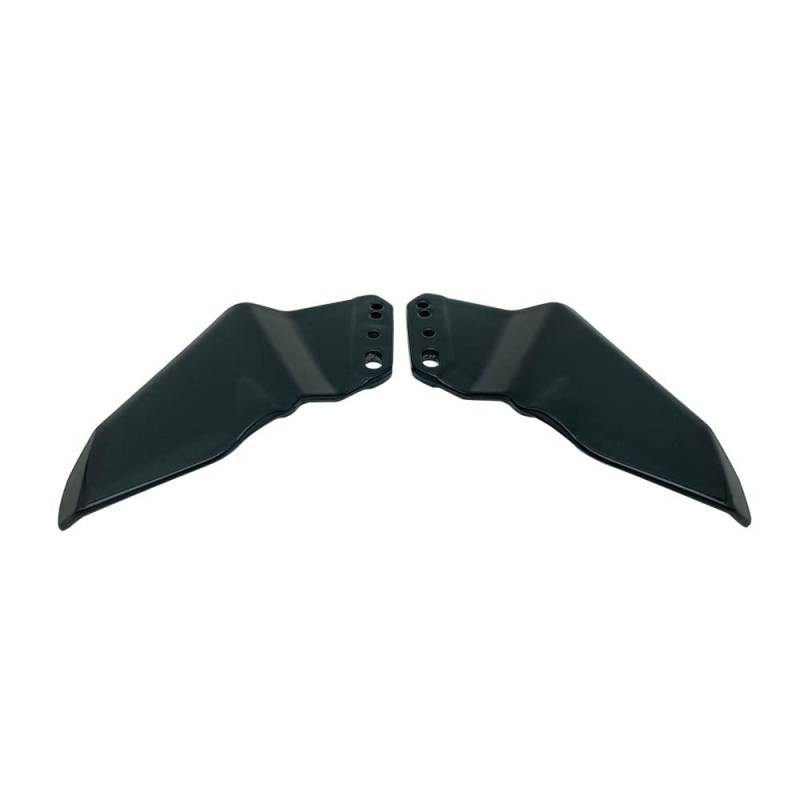 Motorradverkleidung Motorrad -Winglet aerodynamische Seitenflügelflossenspoiler -Frontverkleidung Abs Plastik for Yamaha YZF R15 YZFR15 V3 2017-2021 2019 2020 Motorradzubehör(B Matte Black) von OKJSRPW