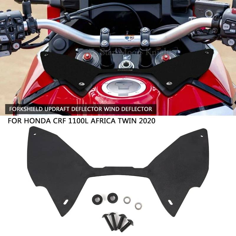 Motorradverkleidung Motorradzubehör Forkshield Bude Defflektor Wind Defflektor Schalldarstellung for die Abkleidung CRF1100L CRF 1100 L Afrika Twin 2020 Motorradzubehör von OKJSRPW