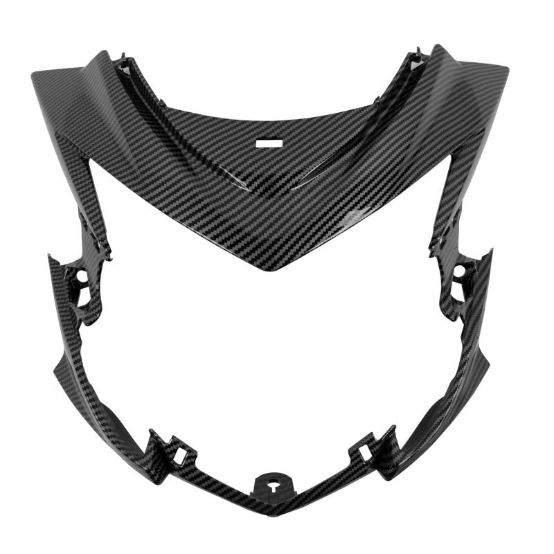 Motorradverkleidung Passt for Suzuki GSX-S750 2017 2018 2019 2020 2021 Accessoires Motorradscheinwerfer Kopf -Nasennasen -Vorderseite Abdeckung Abs Injektionsverkleidung Motorradzubehör(Carbon Fiber l von OKJSRPW