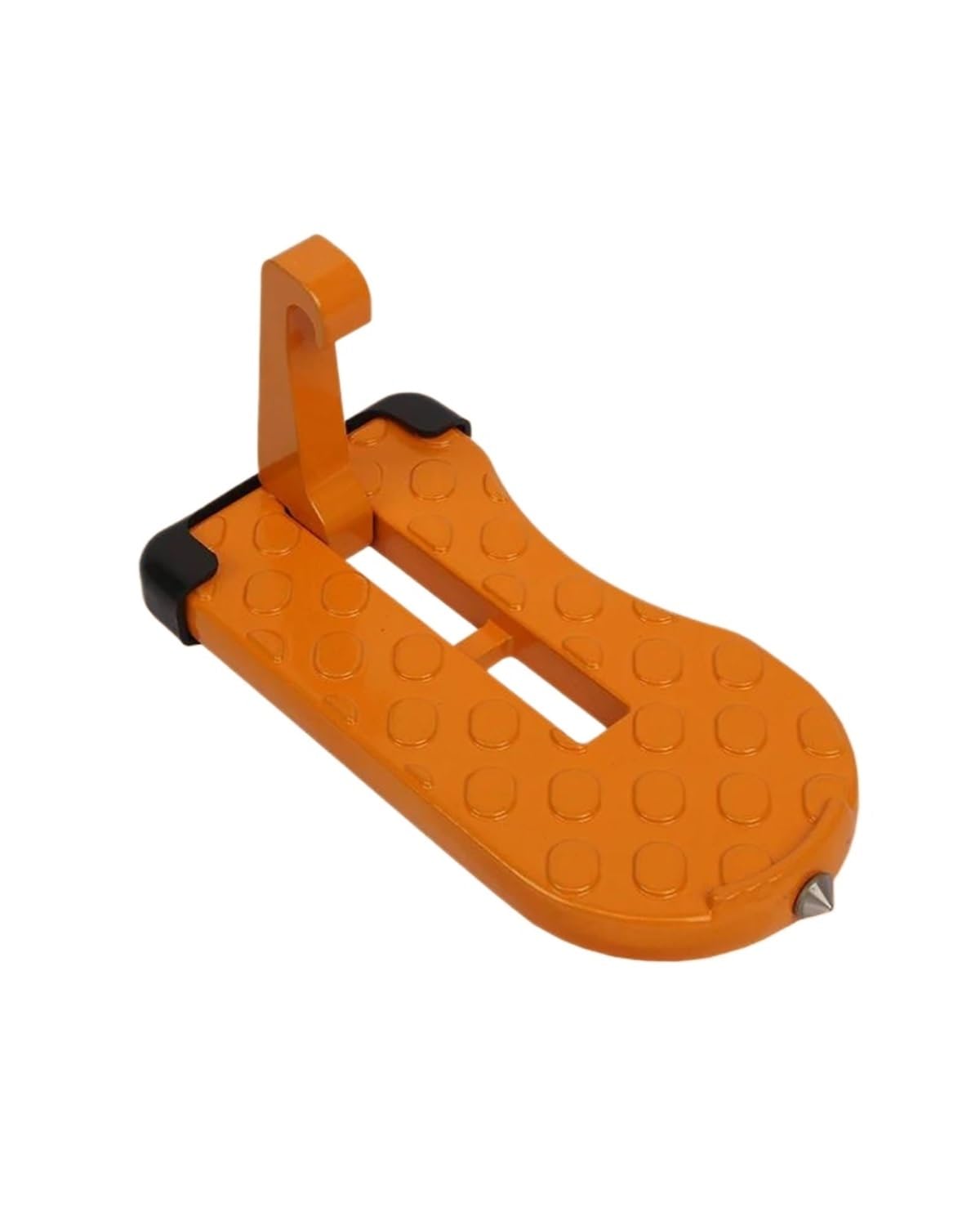 Car Door Step Auto-Dachträger-Stufe Faltbar Autotür-Stufe Universeller Verriegelungshaken Hilfsfußpedal Aluminiumlegierung Auto Trittstufe(Orange) von OKUHGYS