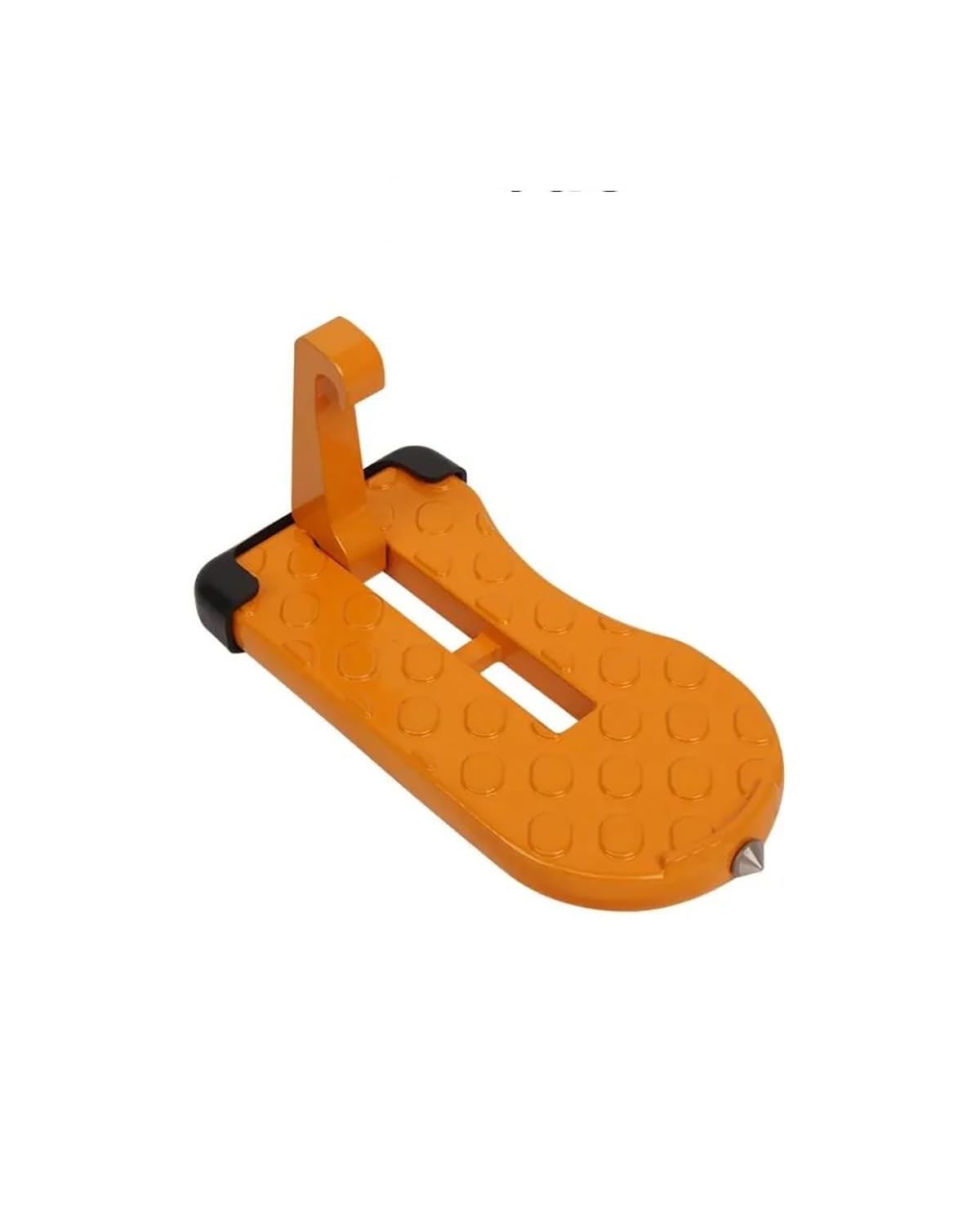 Car Door Step Faltbarer Autotür-Stufenhaken Dachträger-Stufenhaken Universeller Verriegelungshaken Fußpedal Aluminiumlegierung Auto Trittstufe(Orange) von OKUHGYS