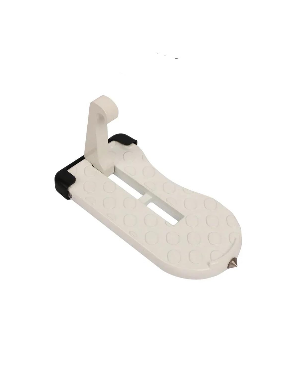 Car Door Step Faltbarer Dachträger Trittstufe Autotür Stufenhaken Hilfsgehwagen Fußpedal Aluminiumlegierung Autozubehör Auto Trittstufe(WHITE) von OKUHGYS