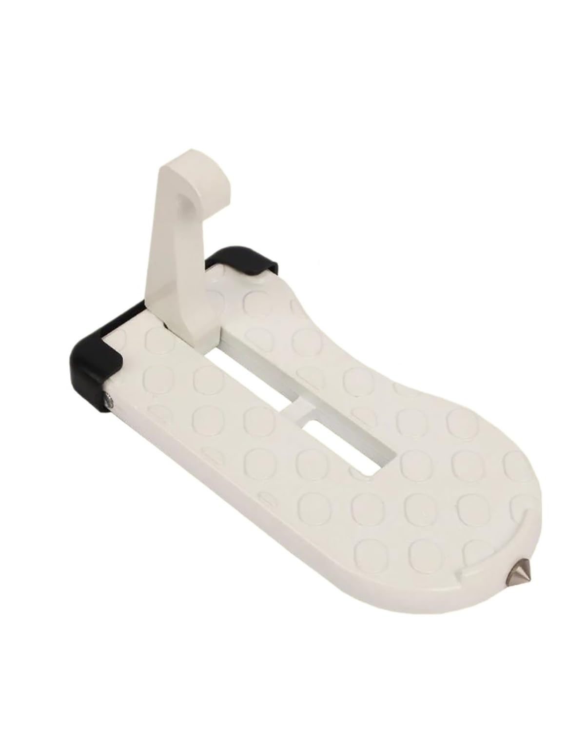 Klappbarer Auto Türpedal Auto-Fußstütze Faltbar Autotür-Dachträger Stufenverriegelungshaken Hilfsfußpedal Aluminiumlegierung Universalpedale(WHITE) von OKUHGYS