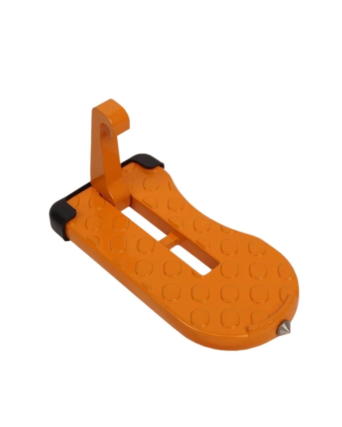 Klappbarer Auto Türpedal Faltbare Auto-Dachträger-Stufe Autotür-Stufe Universal-Verriegelungshaken Hilfs-Walking-Auto-Fußpedal Aluminiumlegierung(Orange) von OKUHGYS