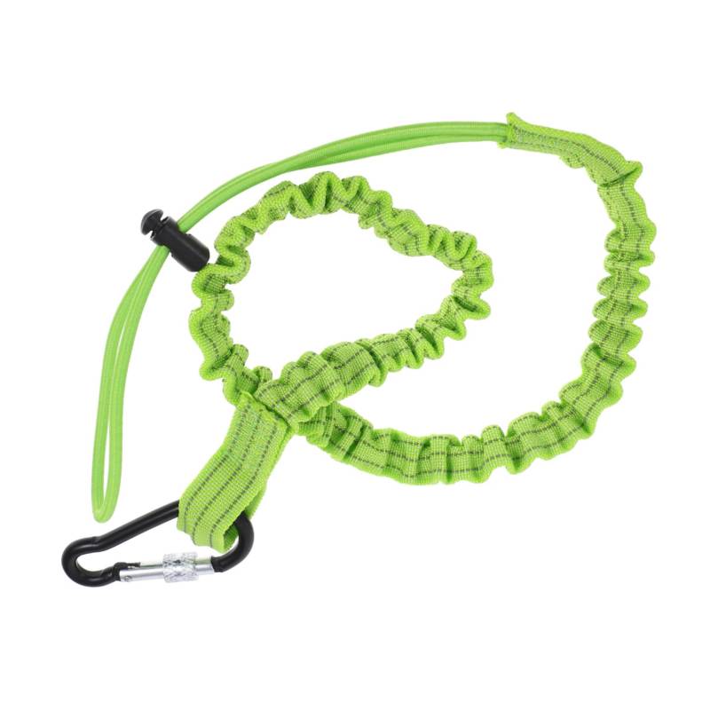 OKUMEYR 3st Werkzeugband Werkzeug-lanyards Schlüsselband Für Werkzeuge Karabinerhaken Lanyard-Kabel Werkzeugleinen Für Handwerkzeuge Sicherheitswerkzeug Sicherheitsleine Nylon Light Green von OKUMEYR