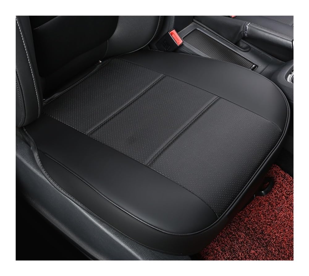 Auto-Schonbezüge Universal Universal Auto Sitz Abdeckung PU Pad Matte Für Auto Stuhl Auto Vordersitz Abdeckung Vier Jahreszeiten Matte von OLMAFD