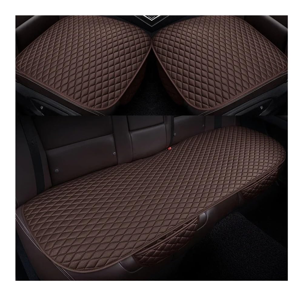 Auto-Schonbezüge Universal Universal Style Leder Autositzbezug Kissen Für Vitara Für Celta Für Peugeot 205 Für Polo 9n Für Camry 40 Autozubehör von OLMAFD